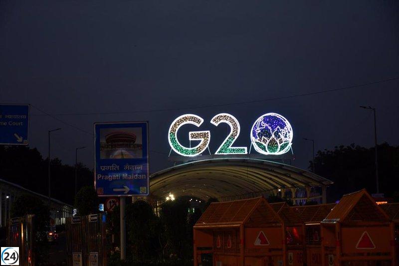 India a punto de finalizar borrador de declaración del G20, a la espera del consentimiento de los líderes.