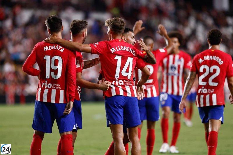 El Atlético de Madrid encuentra en Roma el camino hacia la ambición