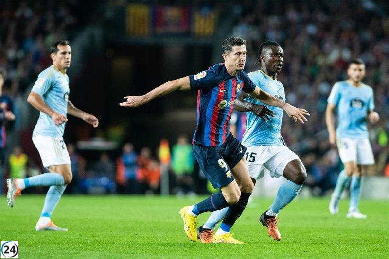 El Celta amenaza al Barça, pero este se muestra confiado