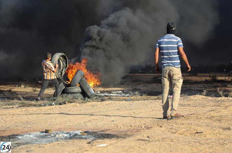 Israel bombardea posiciones de Hamás en tercer día de ataques tras protestas violentas en la frontera de Gaza