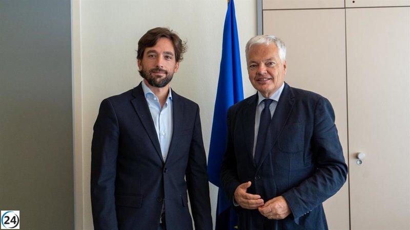 CS traslada a Reynders su inquietud máxima por la amnistía a líderes independentistas en Bruselas
