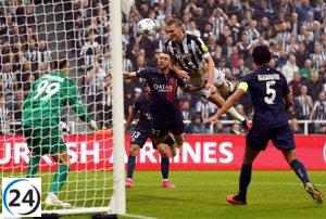 La Lazio logra una emocionante remontada en Glasgow, mientras el Newcastle sorprende con una gran goleada ante el PSG.