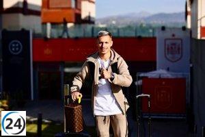 España comienza su concentración con la ausencia de Lamine Yamal