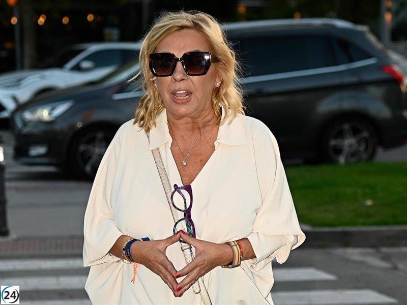 Carmen Borrego toma medidas legales para detener difamaciones.