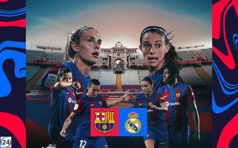 El Estadi Olímpic acogerá el emocionante enfrentamiento entre el Barça Femení y el Real Madrid