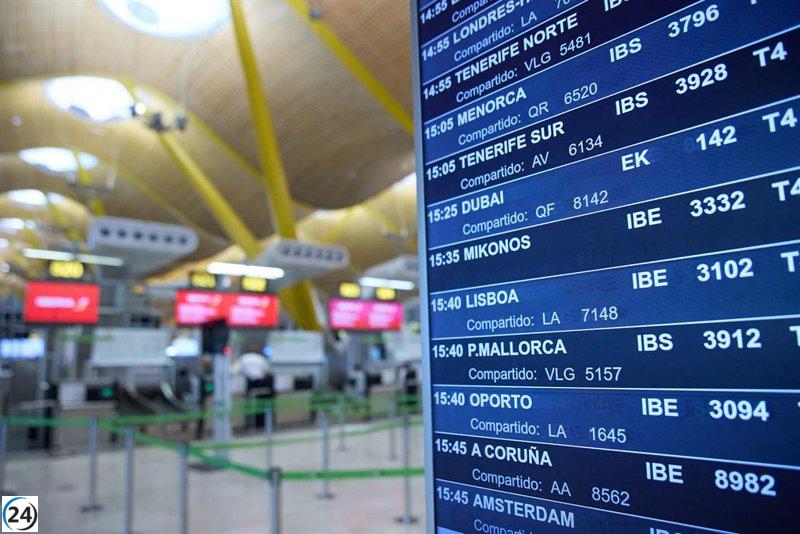 Los aeropuertos españoles surcarán 30.156 vuelos en el ajetreado puente del Pilar, un crecimiento del 7%
