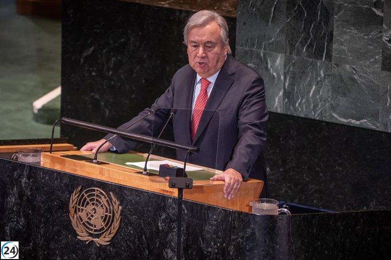 Guterres advierte de un posible aumento de tensiones en Oriente Próximo tras el bombardeo de Israel en Siria.