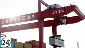Se cumple quinto mes a la baja en las exportaciones chinas con una caída del 6,2% en septiembre