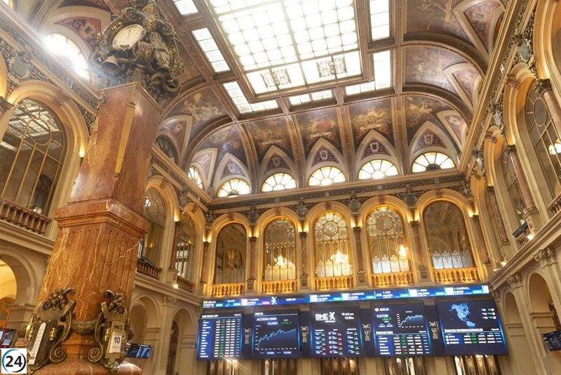 Bankinter lidera al alza el Ibex que resiste los 9.100 puntos