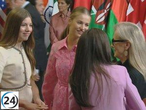 La Familia Real se reúne con Meryl Streep y otros galardonados en los premios 'Princesa de Asturias'