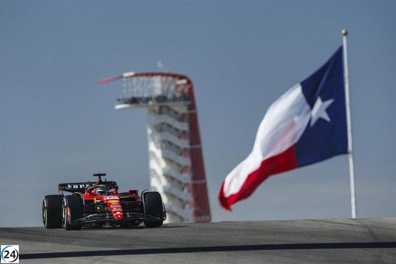 Leclerc sorprende y se lleva la pole en Austin mientras Alonso decepciona en la Q1