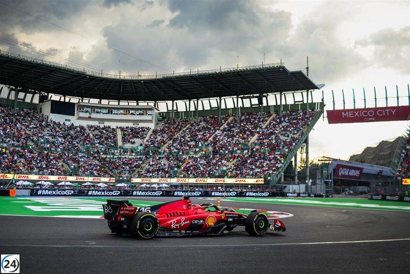 Verstappen se enfrenta a la realidad de Ferrari al asegurar la primera línea en México.