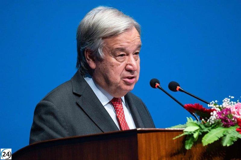 Gobierno premia a Antonio Guterres con el collar de la Orden de Carlos III, igual que Leonor