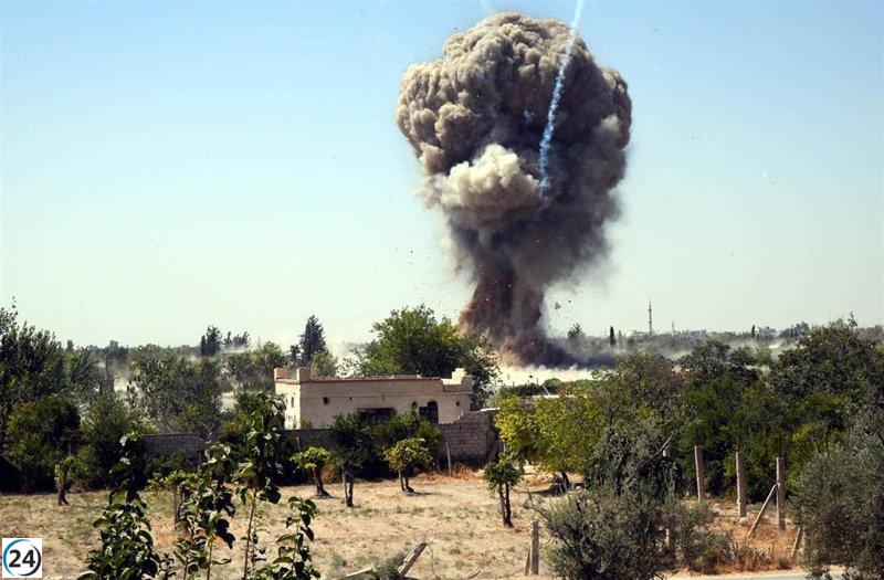 Bombardeo israelí en Damasco cobra la vida de tres miembros de Hezbolá.
