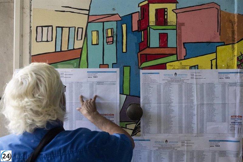 La participación aumenta ligeramente al cerrar las urnas en la segunda vuelta electoral en Argentina
