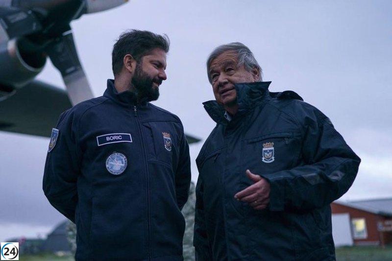 Guterres expresa su preocupación ante la situación de la Antártida debido al cambio climático