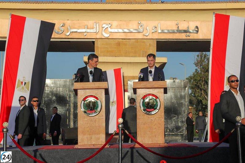 Sánchez vuelve a condenar la muerte de civiles palestinos y critica la postura del PP en la crisis con Israel.