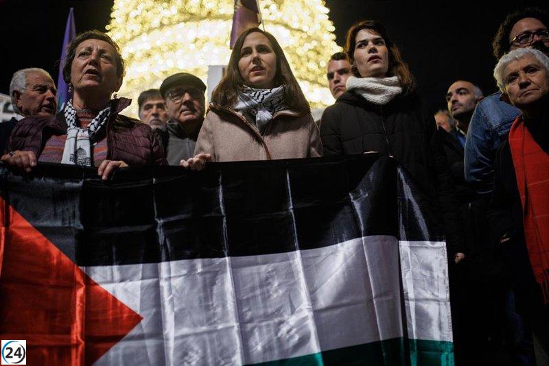 Podemos exige a Sumar que Belarra sea escuchada durante la comparecencia de Albares sobre Gaza e Israel en el Congreso.