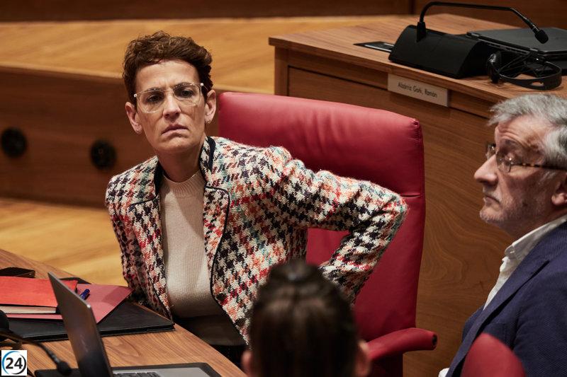 UPN abandona pleno del Parlamento de Navarra ante su descontento con dirigentes del PSN