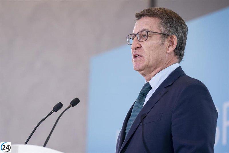 Feijóo denuncia la doble moral de la izquierda mientras insta a Ortega Smith a abandonar su cargo de concejal