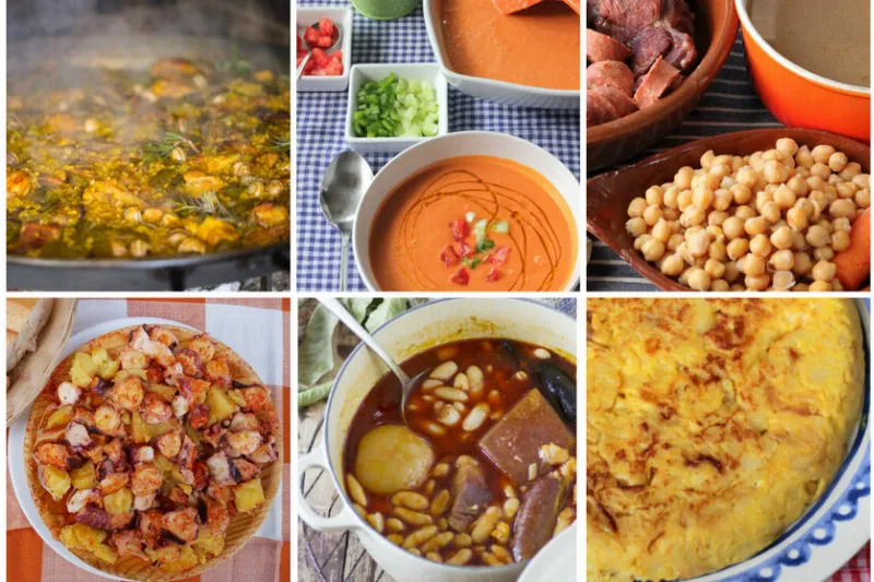Los platos más populares de la cocina española